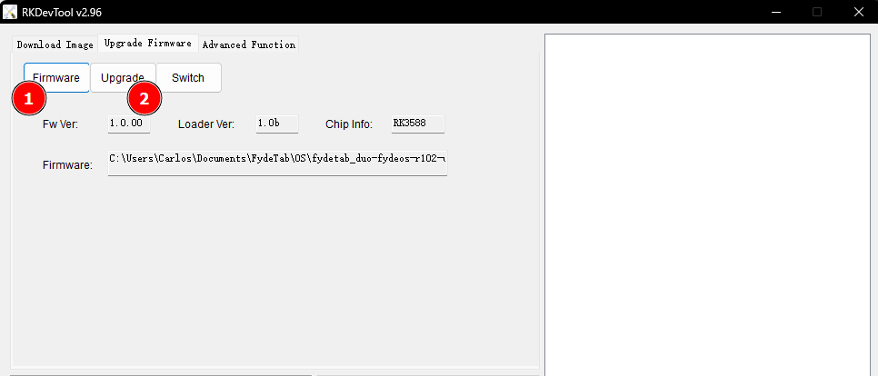 在 Windows 中刷写官方镜像